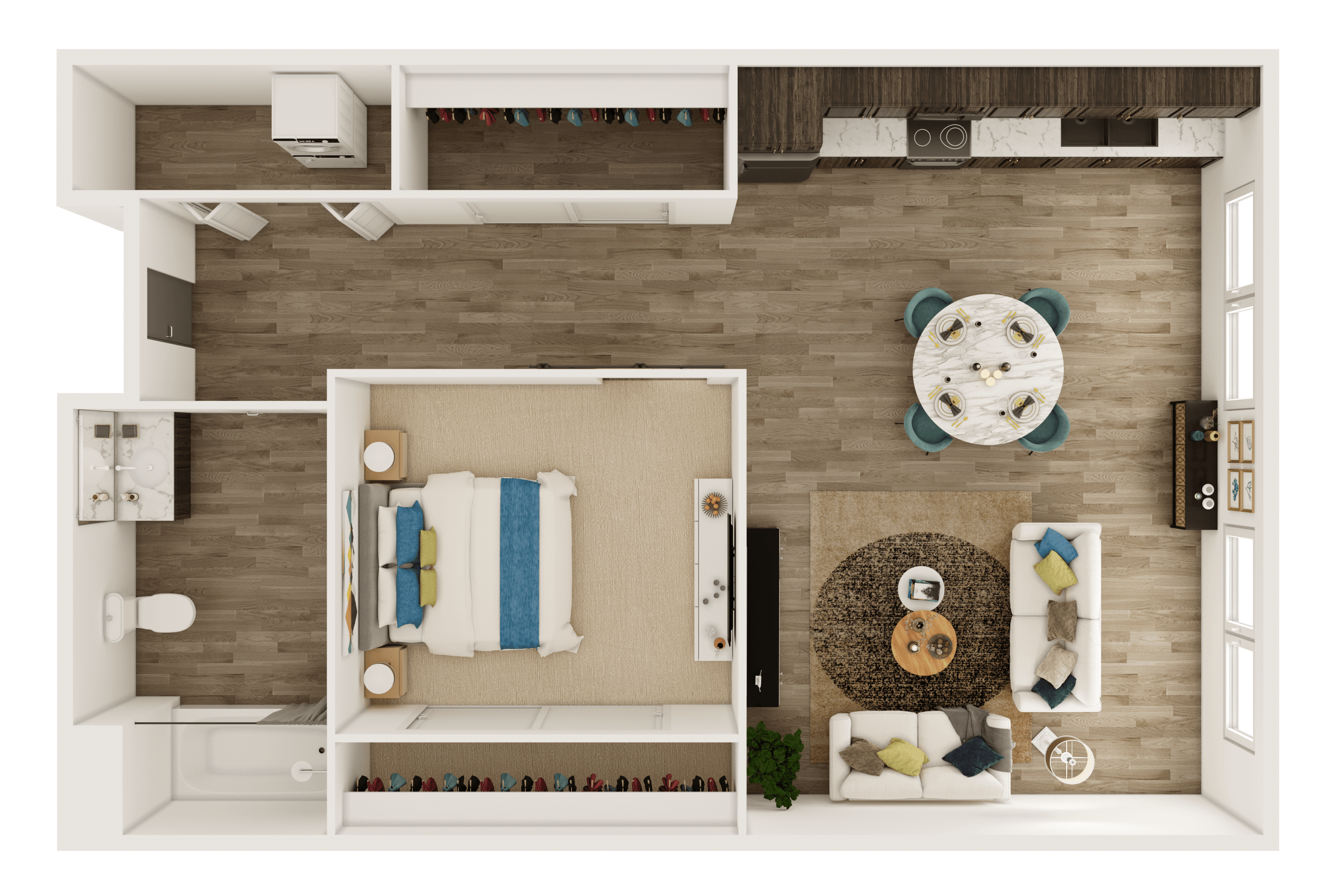 Suite A Floorplan